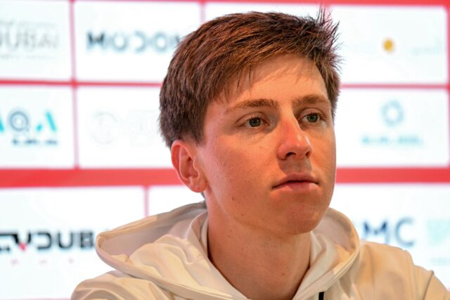 Tadej Pogacar told a press conference in Abu Dhabi he is ready to start his 2025 season af