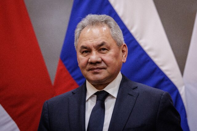 Top Russian security official Sergei Shoigu helds talks in Indonesia with President Prabow