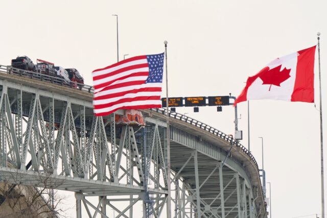 The US-Canada rift brought by Trump's tariffs threatens to divide inter-connected border c