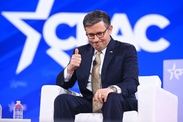 US House Speaker Mike Johnson said he was confident of getting the resolution passed, but