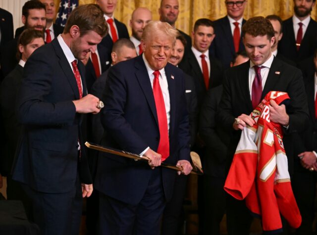 US President Donald Trump has goaded Canada over it sovereignty, trade and hockey