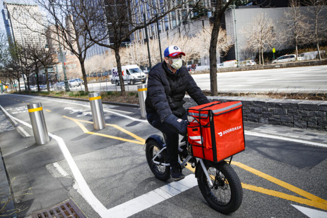 DoorDash Settlement New York The Associated Press