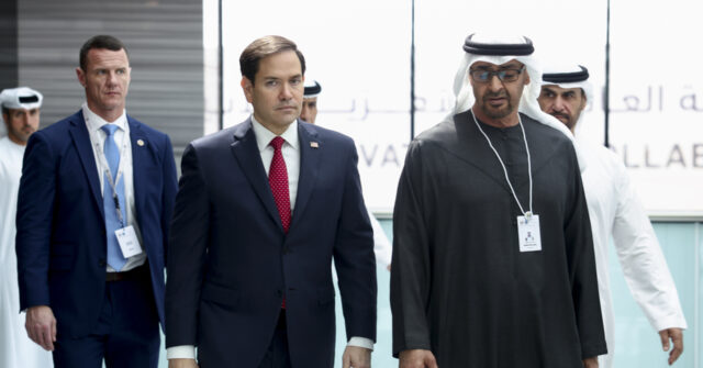 Rubio, UAE Leader Discuss Ukraine War, Gaza Ceasefire