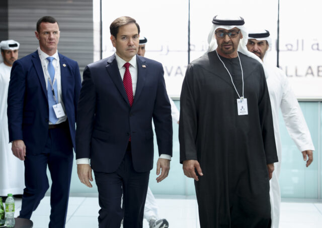 Emirates US Rubio The Associated Press