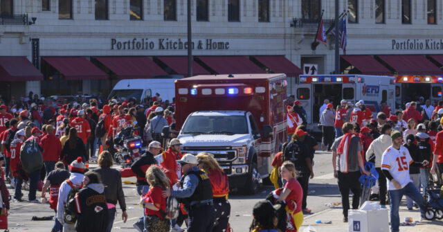 shooting at super bowl parade video