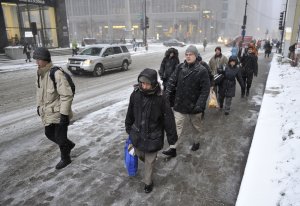 Nearly half of Midwest, Northeast to see freezing snow, rain mix rest of week