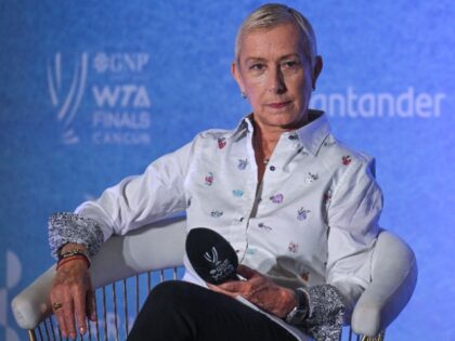 CANCUN, MEXICO - NOVEMBER 2: Martina Navratilova, a Czech-American former professional ten