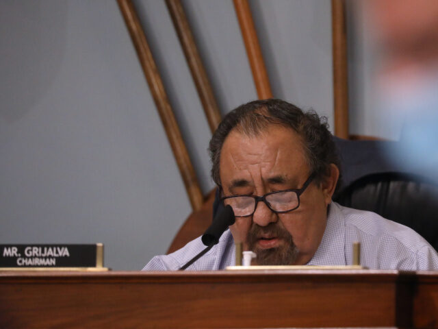 Chairman Rep. Raul Grijalva (D-AZ) gives an opening statement before Acting Chief of the U