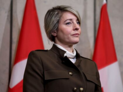 Melanie Joly, Canada's foreign minister, during a news conference in Ottawa, Ontario,