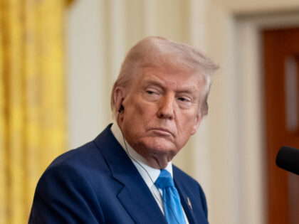 President Donald Trump and French President Emmanuel Macron hold a joint press conference,