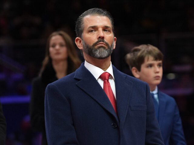Donald Trump Jr. Donald Trump Jr., watches as President Donald Trump attends an indoor Presidential Inaugur
