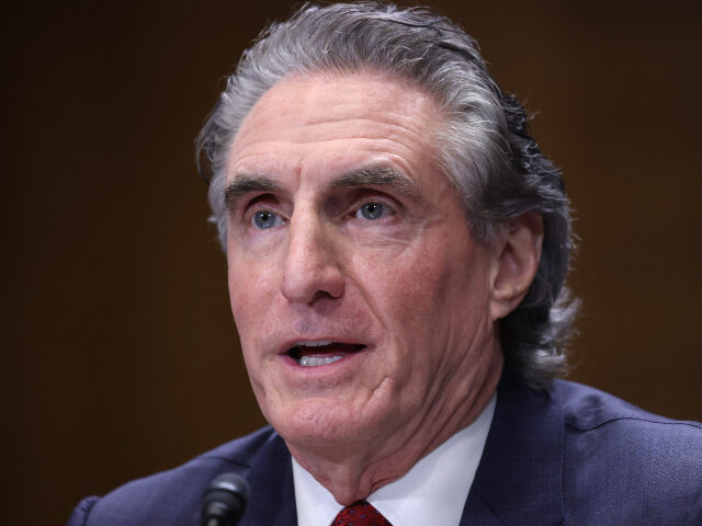 Former North Dakota Gov. Doug Burgum, President-elect Donald Trump’s nominee for Secreta