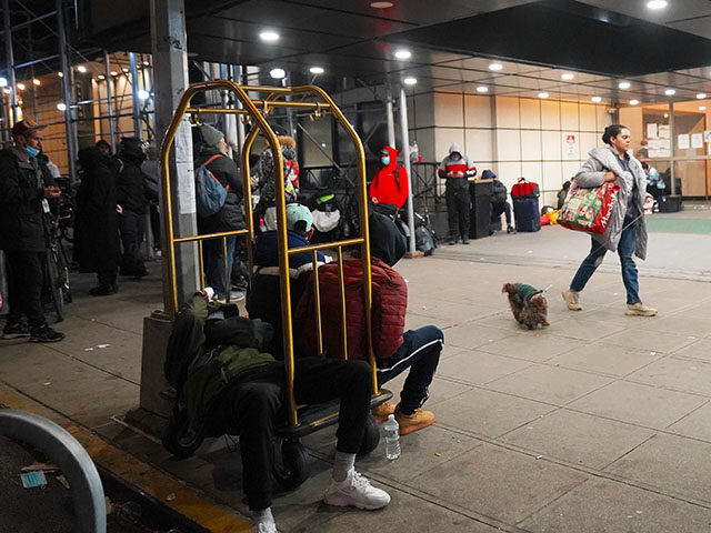 A view from the surroundings of Watson Hotel in Manhattan, New York, United States on Janu