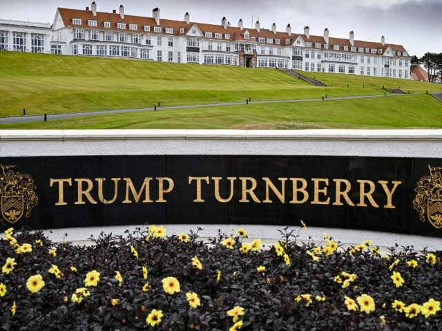 TURNBERRY, SCOTLAND - JULY 14: A general view of Trump Hotel on June 14, 2020 in Turnberry