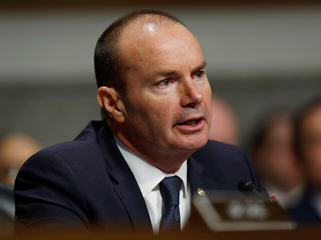 Sen. Mike Lee (R-UT) speaks during a Senate Judiciary Committee hearing at the Dirksen Sen