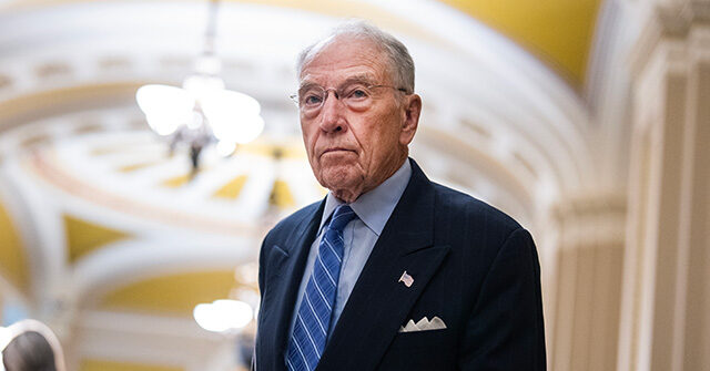 Chuck Grassley: Senate Is Working to Solve 'Judicial Overreach'