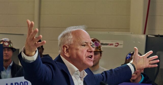 Tim Walz Talks Tough About Conservatives & His Critics: 'I Could Kick Most of Their Ass'