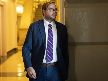 Hayden Haynes, Chief of Staff for U.S. Speaker of the House Mike Johnson, arrives for a Ho