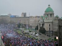 Tens of Thousands Protest in Belgrade Against Serbian Government