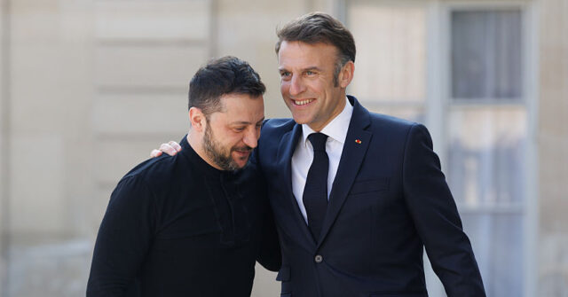 Macron: Euro Troops in Ukraine Would 'React and Respond' to Russia