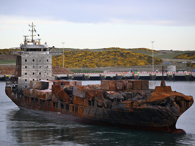 MV Stena Immaculate collision The stricken container ship the Solong, which was involved in a collision with a tanker in