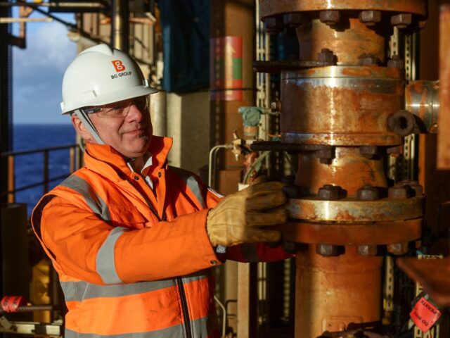 Les Evans, offshore installation manager of the Armada gas condensate platform, operated b
