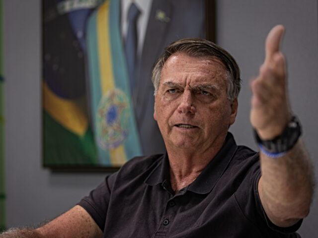 Jair Bolsonaro Jair Bolsonaro, Brazil's former president, during an interview in Brasilia, Brazil, on Tue