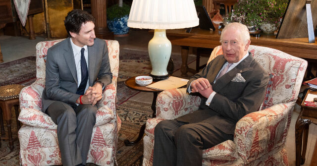 Trudeau Meets King Charles, with Trump's '51st State' Comments at the Fore