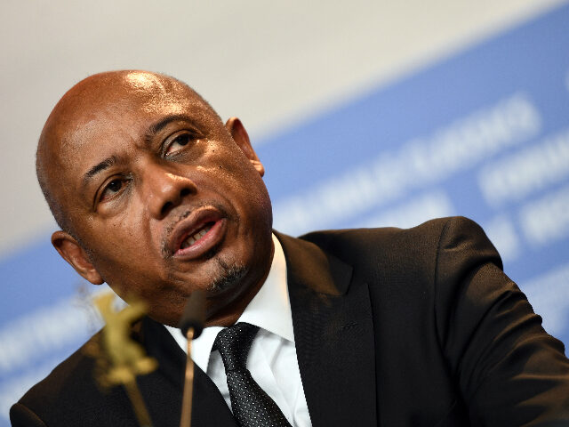 Director Raoul Peck during a press event for the film 'The Young Karl Marx' at t