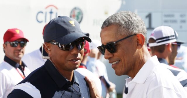 Obamas' Production Company in Talks to Produce Tiger Woods Biopic