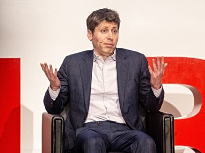 Sam Altman, chief executive officer of OpenAI Inc., during a panel discussion at the Techn