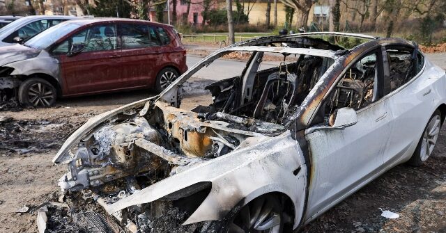 Musk Hatred Goes Global: Firebugs Destroy 4 Tesla EVs in Berlin