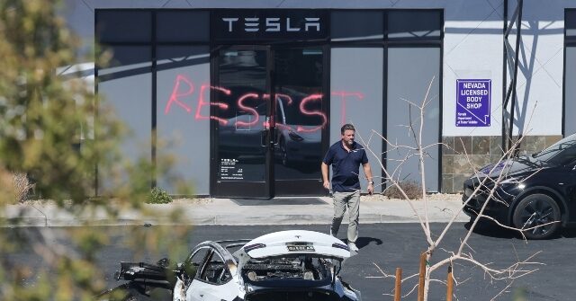 Las Vegas Police Make Arrest in Domestic Terror Attack on Tesla Facility