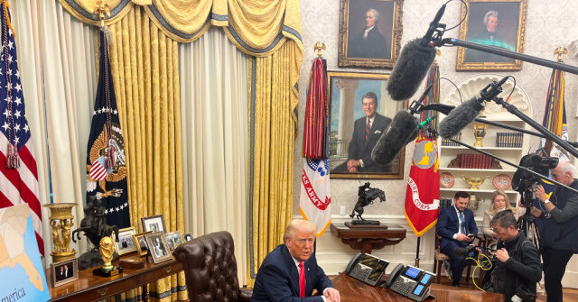 Trump to Breitbart Reporter Nick Gilbertson: 'I Love this Guy, Good Job'