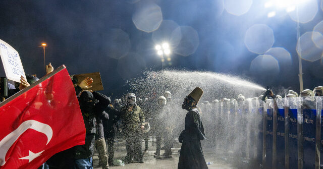 Chaotic Turkish Protests Feature Pepper Spray, Water Cannons, Pikachu