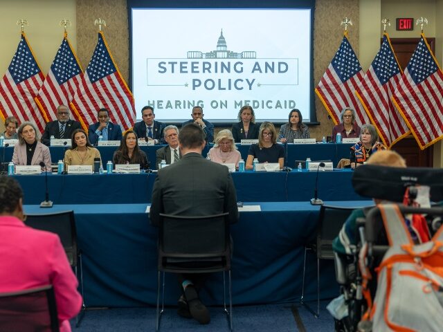 WASHINGTON, DC - MARCH 6: House Democrats listen to testimony from Kody Kinsley, Secretary