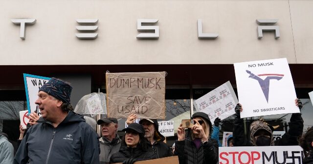 Tesla Attacks Across U.S. Investigated as Terrorism