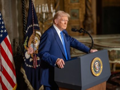 President Donald Trump takes questions after signing Executive Orders, Tuesday, February 1