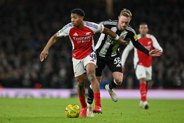 Arsenal's Myles Lewis-Skelly has been called up by England