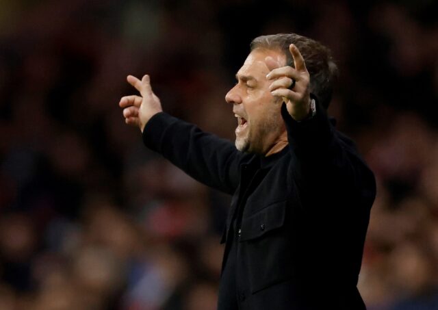 Barcelona's German coach Hansi Flick is not best pleased with the scheduling of the Osasun