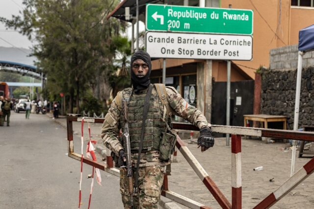 The Congolese border region is now controlled by the M23 armed group