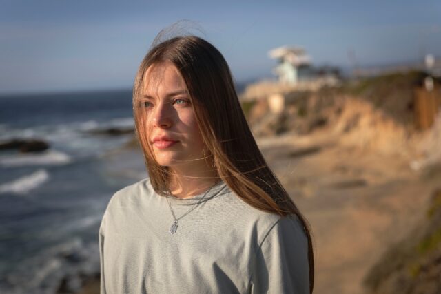 Ester Miroshnychenko, an 18-year-old high school student from Ukraine, said the 'Uniting f