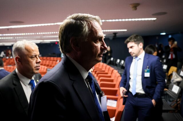 Ex-president Jair Bolsonaro, a 70-year-old former army captain, risks a jail term of over