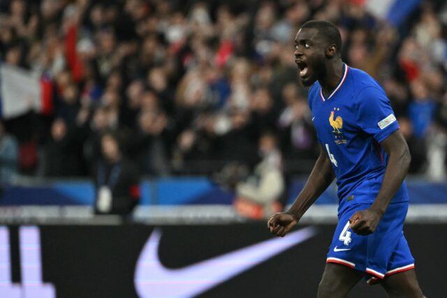 French international Dayot Upamecano will miss a large part of the climax to Bayern Munich