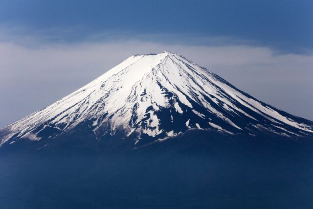 Japan's Mount Fuji, known for its perfectly cone-shaped volcano, last erupted in 1707