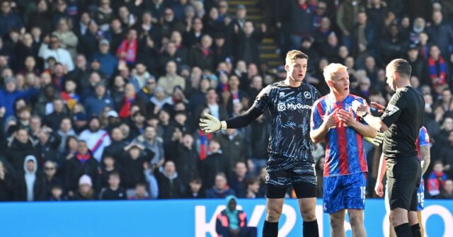 Mateta hospitalized after reckless challenge by Roberts in FA Cup match