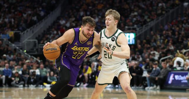 Lakers Fall to Bucks 126-106, Doncic Scores 45 Points | VT News