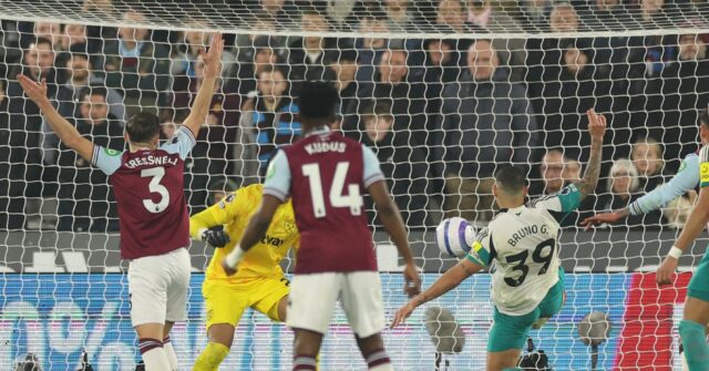 Newcastle secures 1-0 victory at West Ham