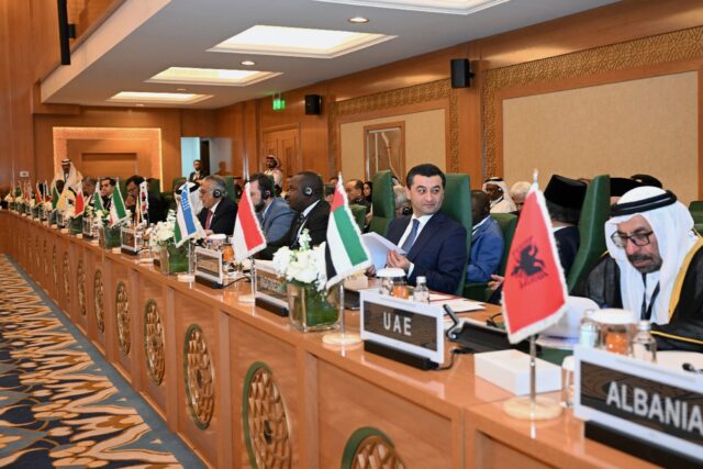 The OIC endorsed an Arab League counter-proposal to US President Donald Trump's controvers