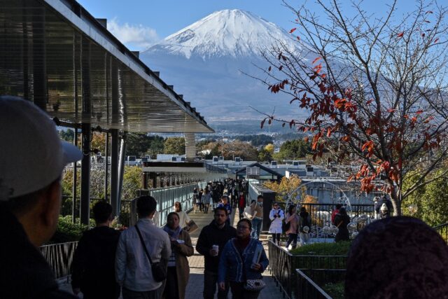 A record influx of foreign tourists to Japan has sparked alarm about overcrowding on the n